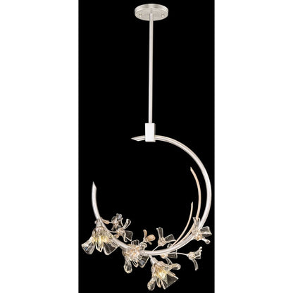 Fine Art Handcrafted Lighting Azu 3 Light 19" Wide Crystal Pendant