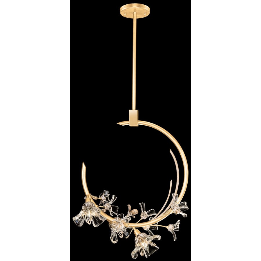 Fine Art Handcrafted Lighting Azu 3 Light 19" Wide Crystal Pendant