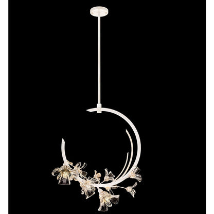 Fine Art Handcrafted Lighting Azu 3 Light 19" Wide Crystal Pendant