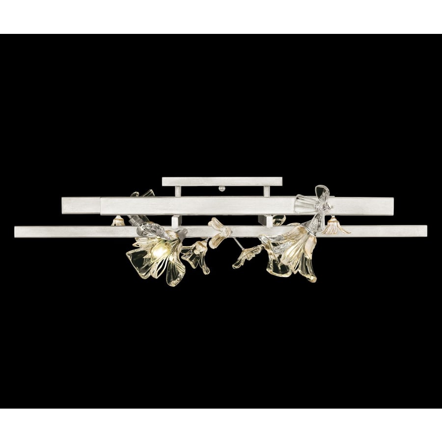 Fine Art Handcrafted Lighting Azu 4 Light 35" Wide Semi-Flush Ceiling Fixture