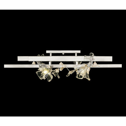 Fine Art Handcrafted Lighting Azu 4 Light 35" Wide Semi-Flush Ceiling Fixture