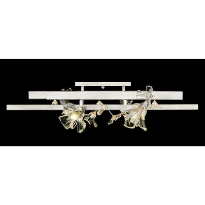 Fine Art Handcrafted Lighting Azu 4 Light 35" Wide Semi-Flush Ceiling Fixture