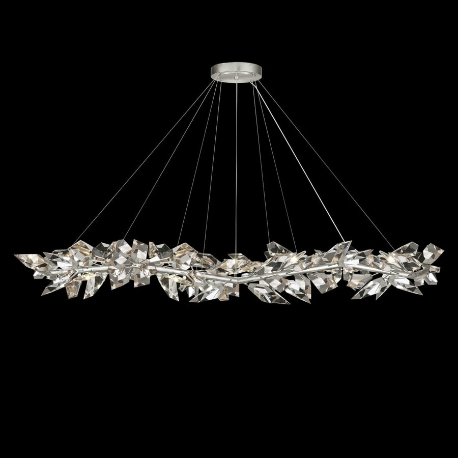 Fine Art Handcrafted Lighting Foret 15 Light 71" Wide Crystal Ring Chandelier