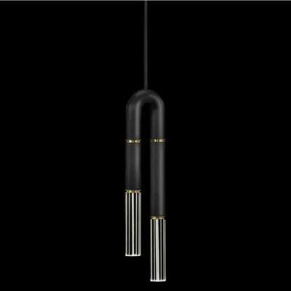 Fine Art Handcrafted Lighting Antonia 2 Light 7" Wide LED Crystal Mini Pendant