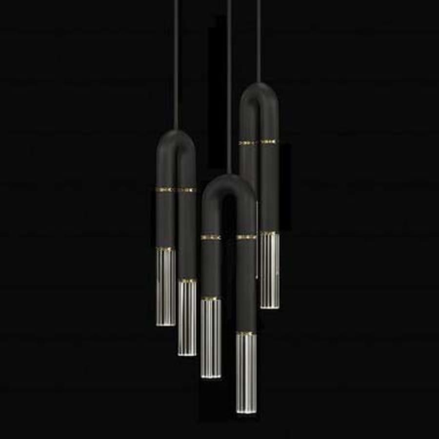 Fine Art Handcrafted Lighting Antonia 6 Light 16" Wide LED Crystal Multi Light Pendant