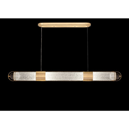 Fine Art Handcrafted Lighting Bond 60" Wide LED Linear Pendant
