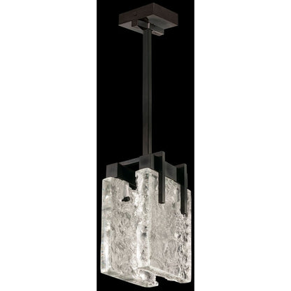 Fine Art Handcrafted Lighting Terra 8" Wide LED Mini Pendant