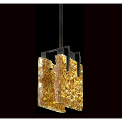 Fine Art Handcrafted Lighting Terra 8" Wide LED Mini Pendant