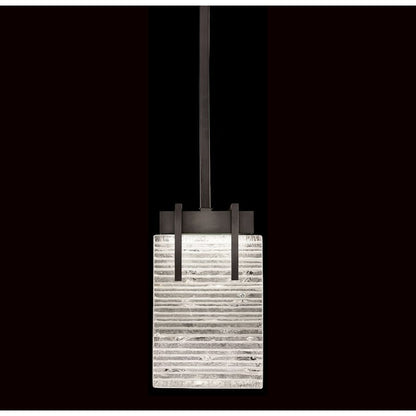 Fine Art Handcrafted Lighting Terra 8" Wide LED Mini Pendant