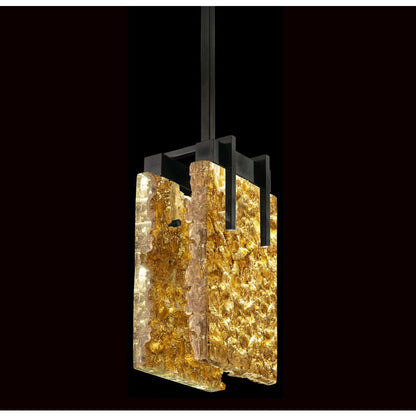 Fine Art Handcrafted Lighting Terra 8" Wide LED Mini Pendant