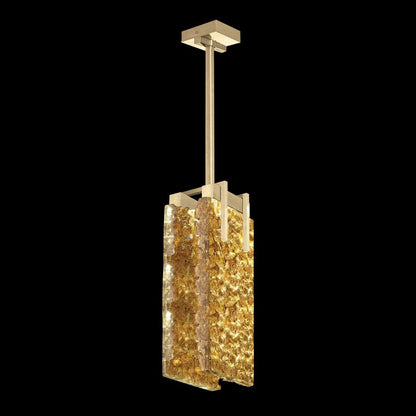 Fine Art Handcrafted Lighting Terra 8" Wide LED Mini Pendant
