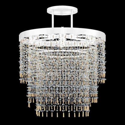 Fine Art Handcrafted Lighting Capri 9 Light 45" Wide LED Crystal Pendant