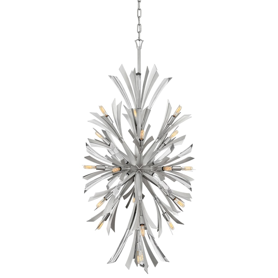 Fredrick Ramond Vida 19 Light 24" Wide Crystal Abstract Chandelier