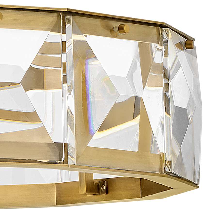 Fredrick Ramond Jolie 30" Wide LED Crystal Drum Chandelier