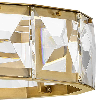 Fredrick Ramond Jolie 30" Wide LED Crystal Drum Chandelier