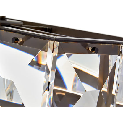 Fredrick Ramond Jolie 45" Wide LED Crystal Linear Chandelier