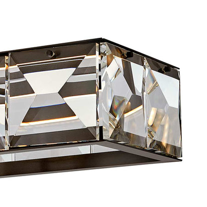 Fredrick Ramond Jolie 45" Wide LED Crystal Linear Chandelier