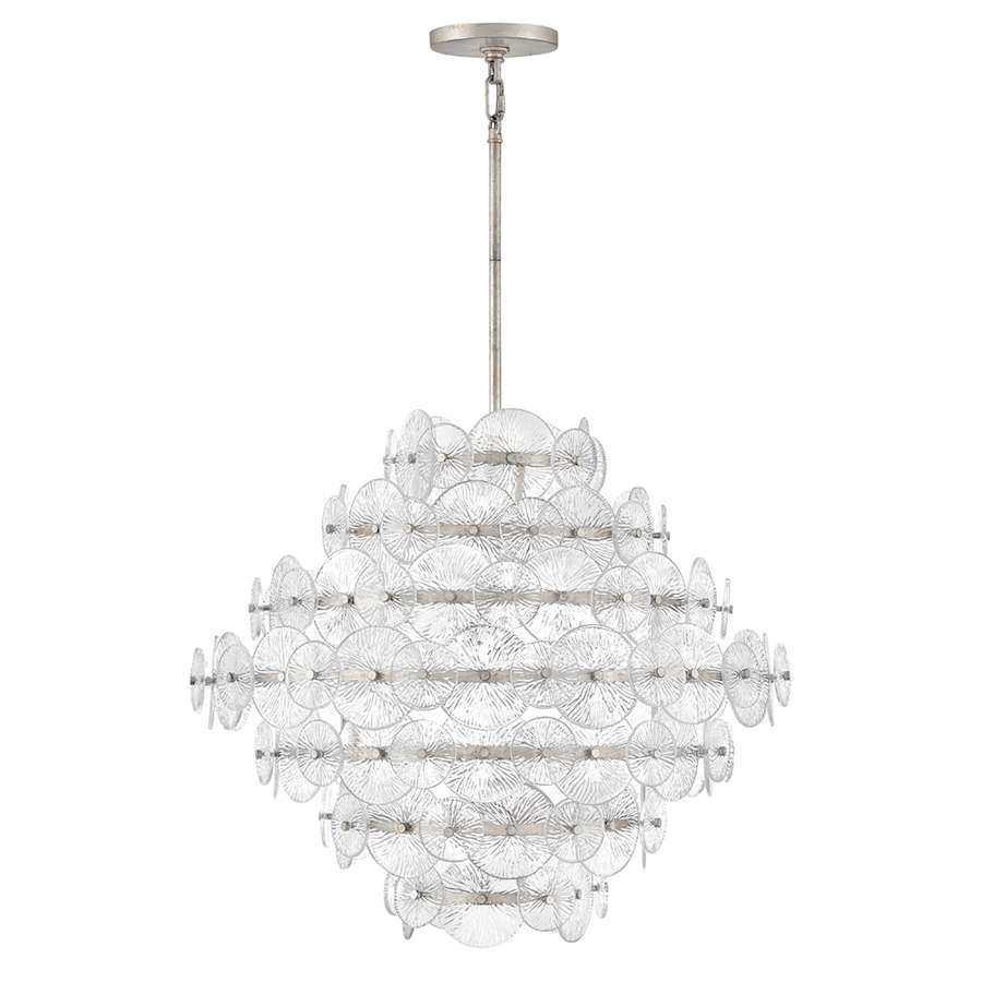 Fredrick Ramond Rene 16 Light 30" Wide Ring Chandelier