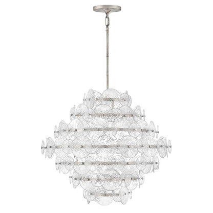 Fredrick Ramond Rene 16 Light 30" Wide Ring Chandelier