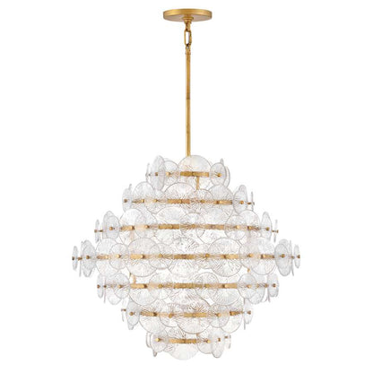 Fredrick Ramond Rene 16 Light 30" Wide Ring Chandelier