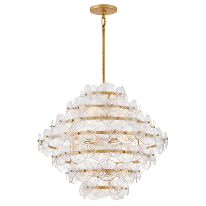 Fredrick Ramond Rene 16 Light 30" Wide Ring Chandelier