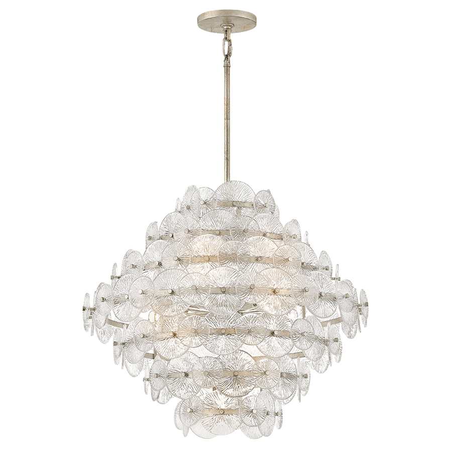 Fredrick Ramond Rene 16 Light 30" Wide Ring Chandelier