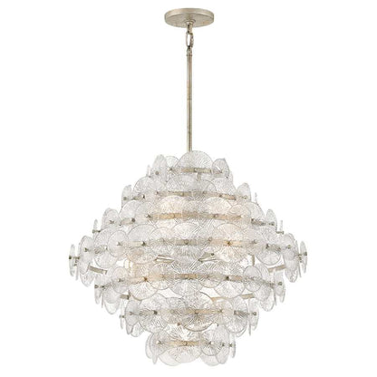 Fredrick Ramond Rene 16 Light 30" Wide Ring Chandelier