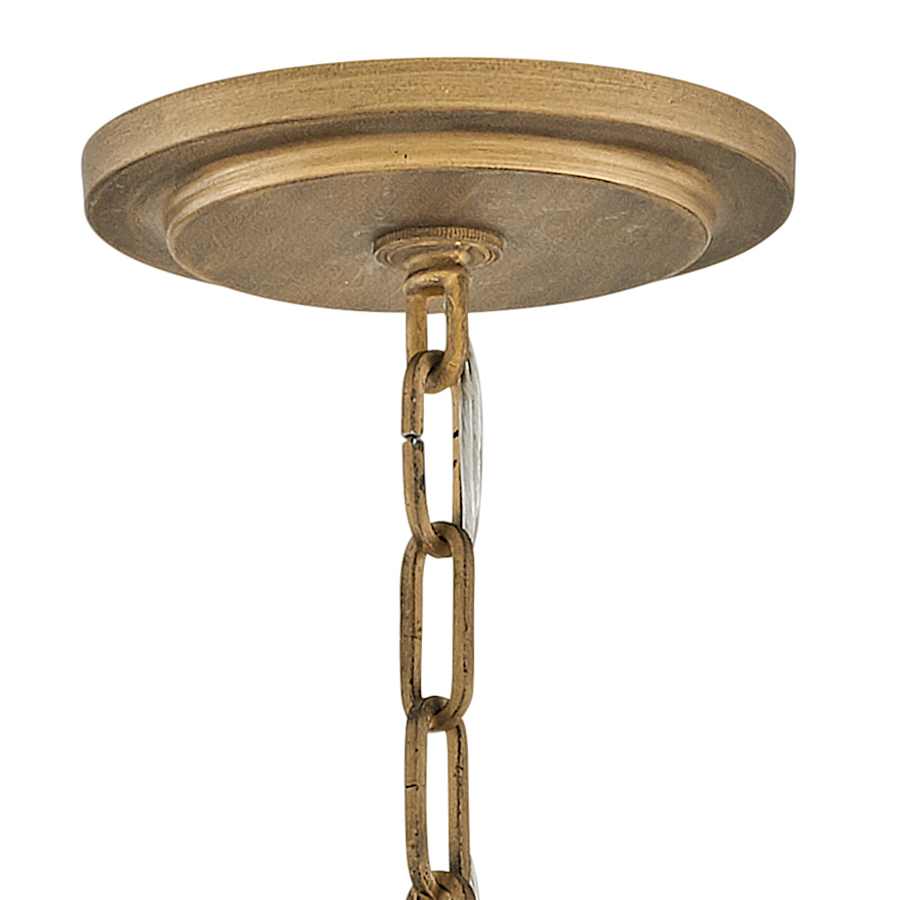 Fredrick Ramond Dune 4 Light 18" Wide Beaded Waterfall Chandelier
