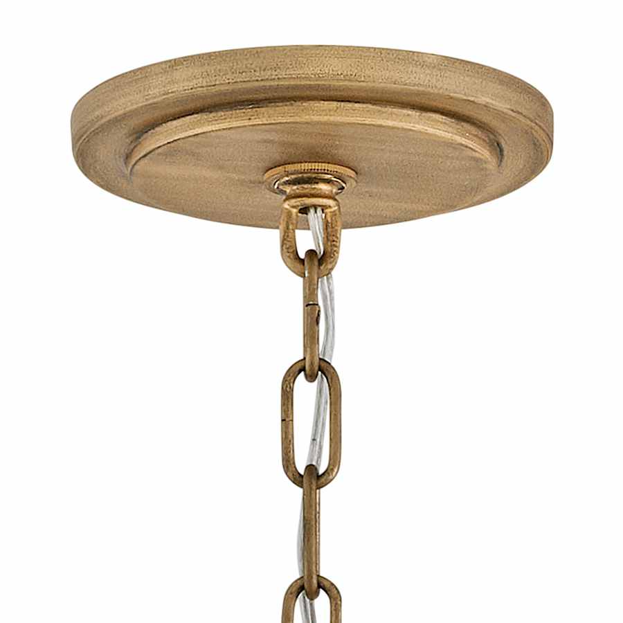Fredrick Ramond Dune 4 Light 18" Wide Beaded Waterfall Chandelier