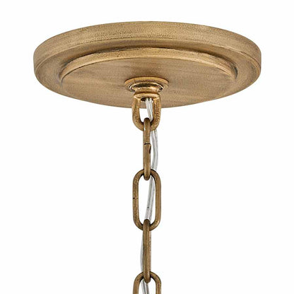 Fredrick Ramond Dune 4 Light 18" Wide Beaded Waterfall Chandelier