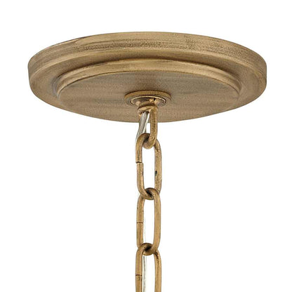 Fredrick Ramond Dune 6 Light 25" Wide Beaded Waterfall Chandelier