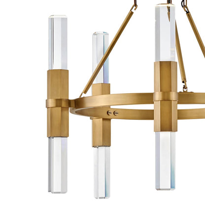 Fredrick Ramond Cecily 8 Light 27" Wide LED Ring Chandelier