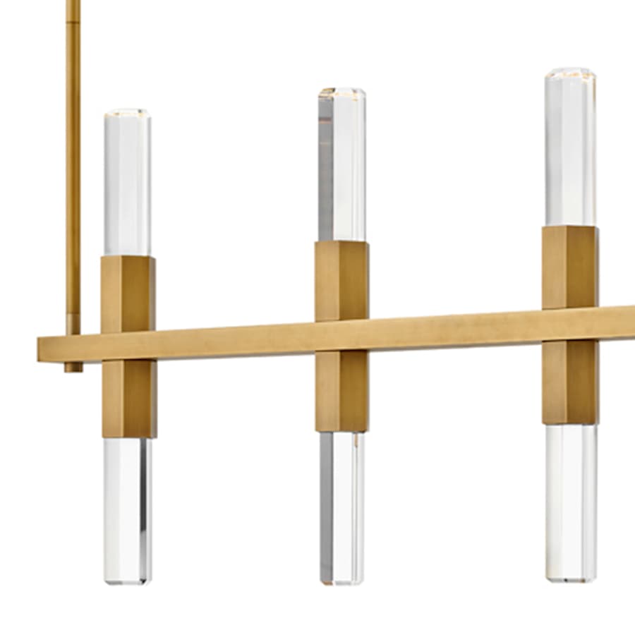 Fredrick Ramond Cecily 10 Light 54" Wide LED Linear Chandelier
