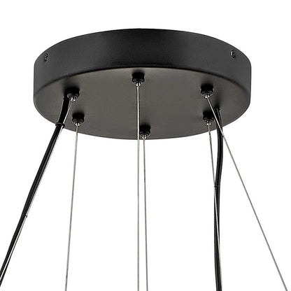 Fredrick Ramond Echo 32 Light 26" Wide LED Ring Chandelier