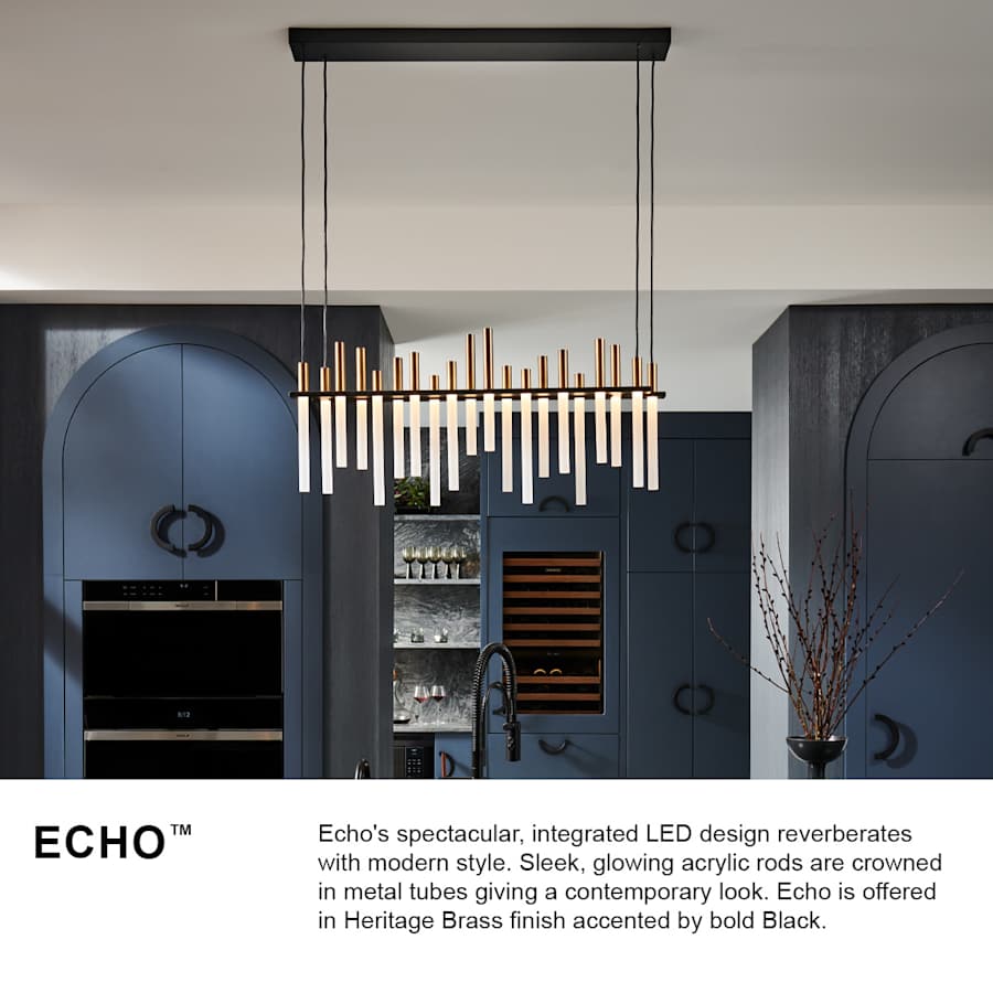 Fredrick Ramond Echo 32 Light 26" Wide LED Ring Chandelier