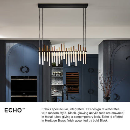 Fredrick Ramond Echo 32 Light 26" Wide LED Ring Chandelier