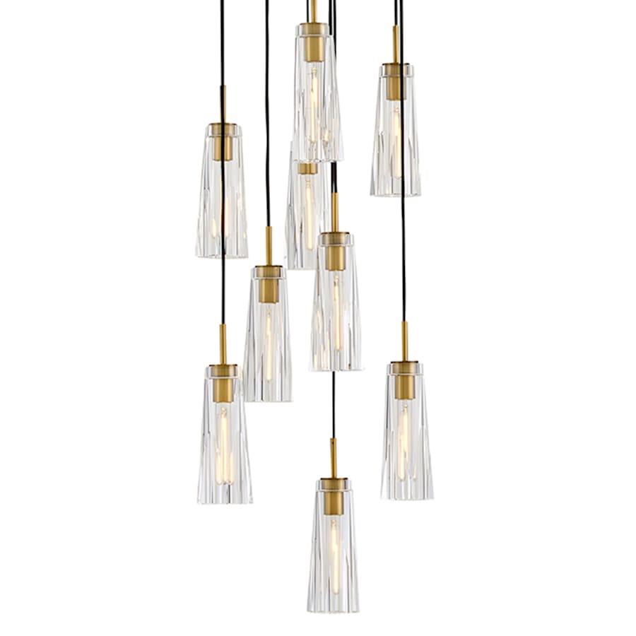 Fredrick Ramond Cosette 9 Light 20" Wide LED Multi Light Pendant