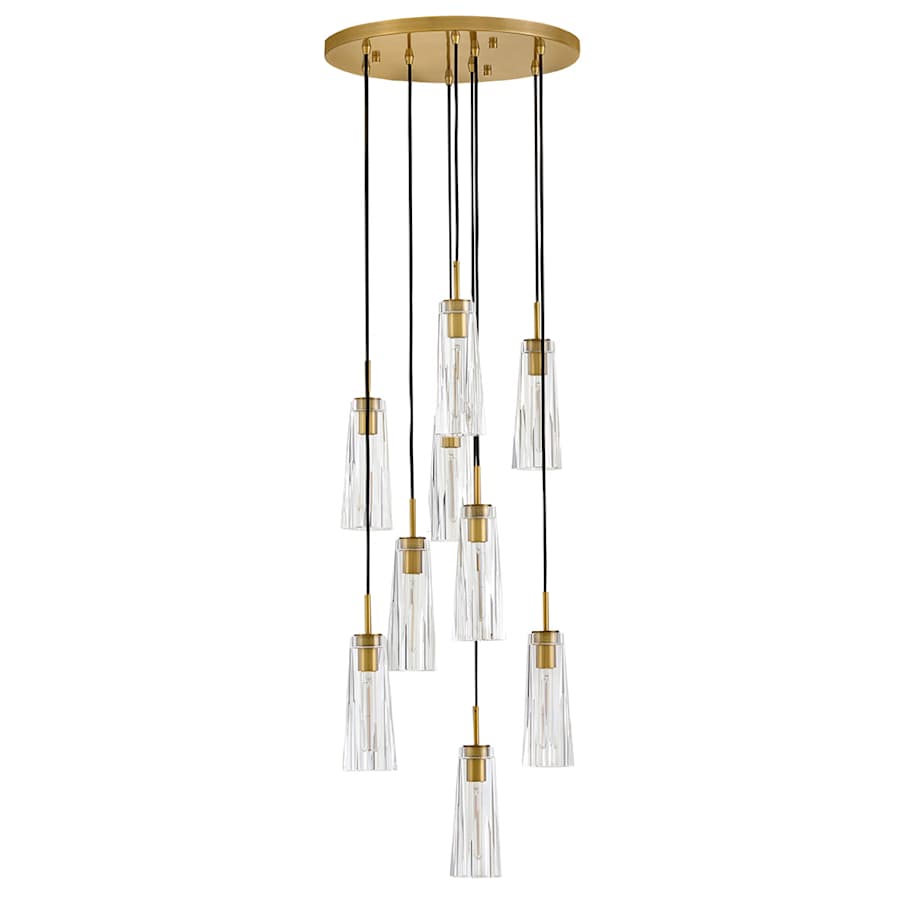 Fredrick Ramond Cosette 9 Light 20" Wide LED Multi Light Pendant