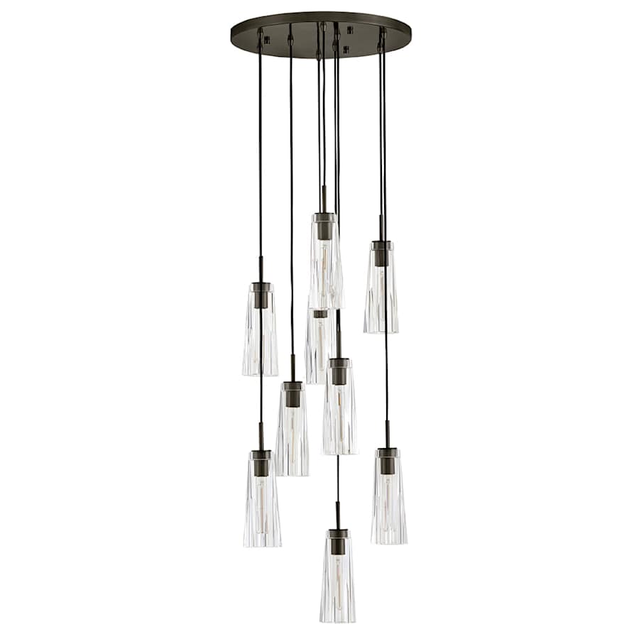 Fredrick Ramond Cosette 9 Light 20" Wide LED Multi Light Pendant