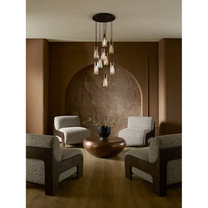 Fredrick Ramond Cosette 9 Light 20" Wide LED Multi Light Pendant