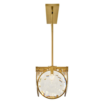 Fredrick Ramond Nala 8 Light 50" Wide Crystal Linear Chandelier