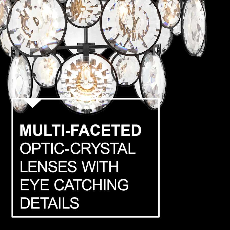 Fredrick Ramond Nala 15 Light 40" Wide Crystal Waterfall Chandelier