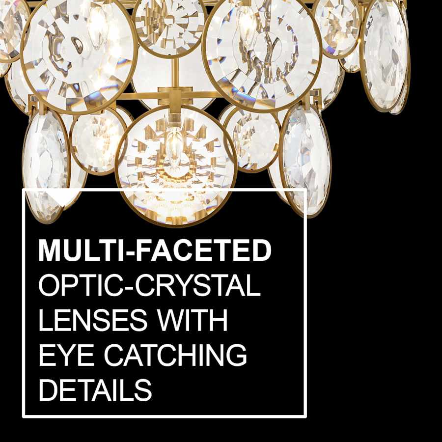 Fredrick Ramond Nala 15 Light 40" Wide Crystal Waterfall Chandelier