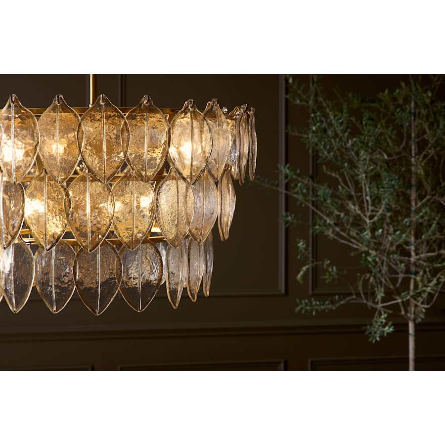 Fredrick Ramond Amira 8 Light 30" Wide Pendant