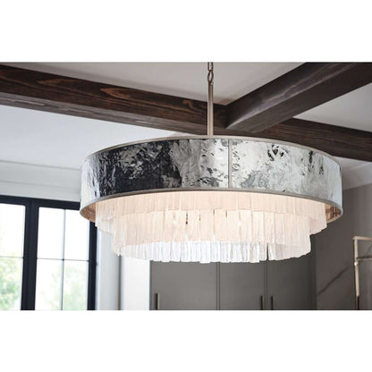 Fredrick Ramond Reverie 8 Light 36" Wide Crystal Drum Chandelier