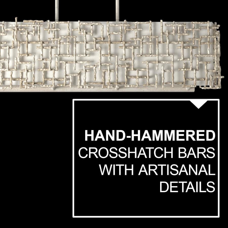 Fredrick Ramond Farrah 10 Light 60" Wide Linear Chandelier