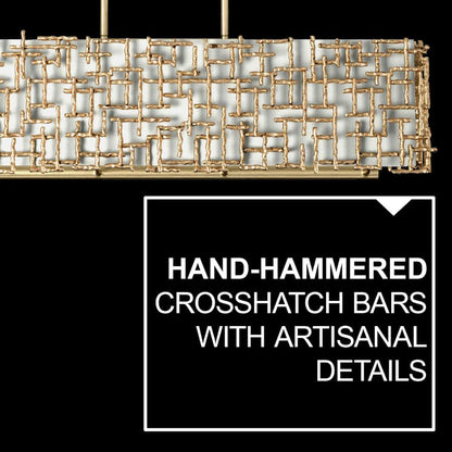 Fredrick Ramond Farrah 10 Light 60" Wide Linear Chandelier