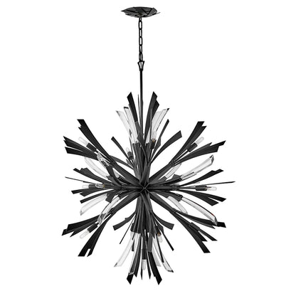 Fredrick Ramond Vida 13 Light 42" High Abstract Chandelier