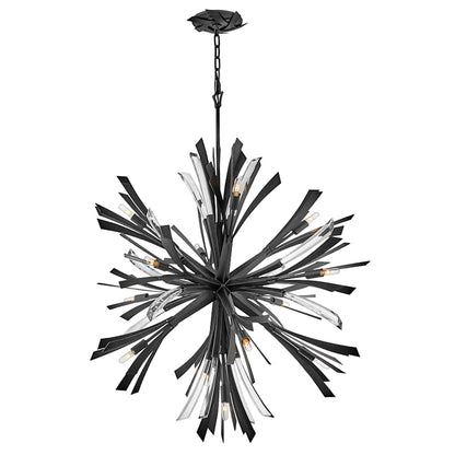 Fredrick Ramond Vida 13 Light 42" High Abstract Chandelier