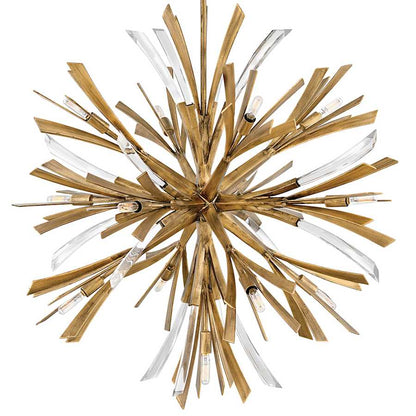 Fredrick Ramond Vida 13 Light 42" High Abstract Chandelier